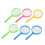 6Pcs Portable Plastic Magnifying Glasses For Kids With Assorted Colors 10