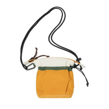 Crossbodytas in contrasterende kleur voor dames Schoudertas-Geel
