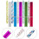 5Pcs Glass Nail File with Case Double Sided Crystal Fingernail 5