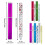 5Pcs Glass Nail File with Case Double Sided Crystal Fingernail 7