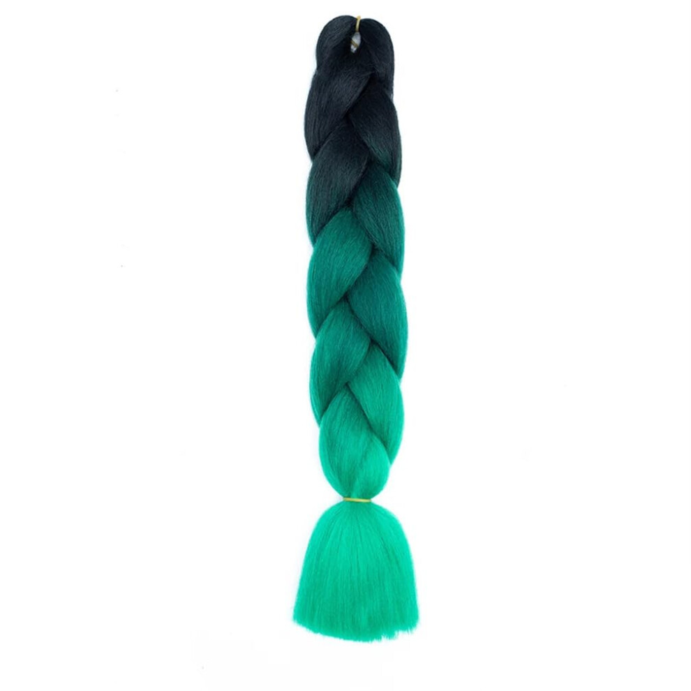 Hair Extensions For Women Synthetic 24Inch Ombre Crochet Braids One Piece Lot