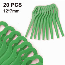 Accesorios para cortacéspedes de jardín, cuchillas de plástico de alta resistencia con fácil instalación para modelos Stihl PolyCut y otros.