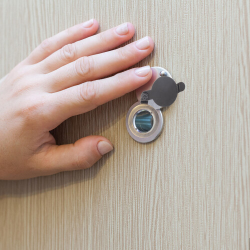 2 Pièces Cache-Observatoire Cache-Porte En Cuivre Pour Appartements 2