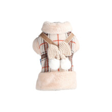 Fleece Warm Dog Jackets for Puppies Winter Dog Cold Weather-S
