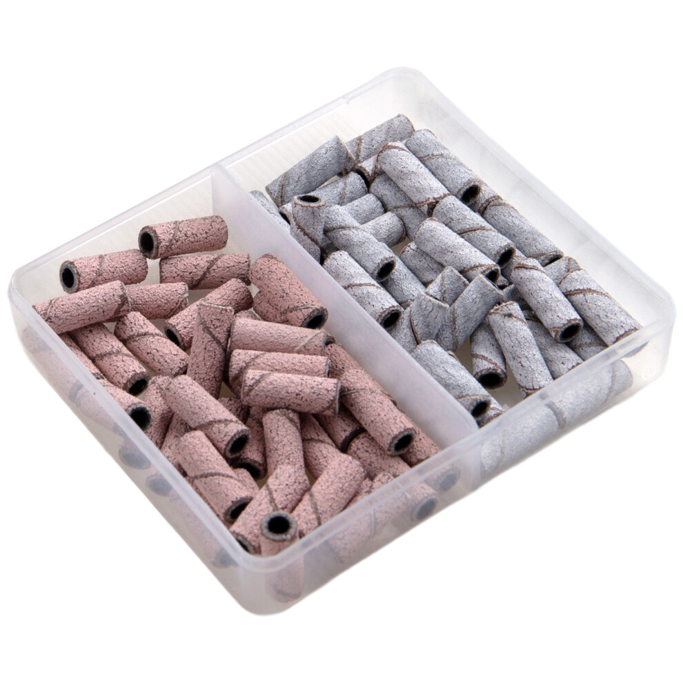 80/120/150/180/240 Grits Sanding Bands for Nail Drill-style 08