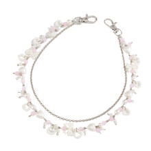 Elegante strass-parels Accent jeansketting Veelzijdige-1988
