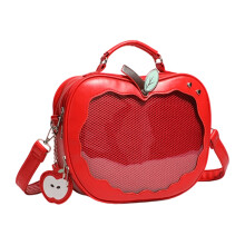 Preppy Styles Crossbodytas Mooie Itabag-rugzakschoudertas-Rood