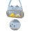 Practical Ita Bag Crossbody Pack Nylon Shoulder Bag Large-Blue 1