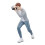 Realistic Photographer Figure Model 1:64 Scale Hand-gray boy 1