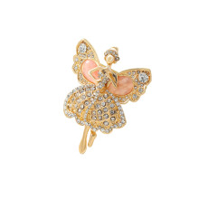 Artistics Ballet Girl Rhinestones Brooch Stylish-RW0073 2