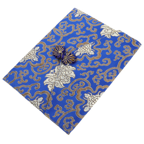bolsa brocado chinês para escrituras e com