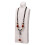 Versatile Resin Neck Form for Multiple Jewelry Types-White L 1