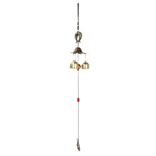 Feng Shui Windspiel, Glücksbringer für Zuhause, melodische Windglocke aus Kupfer, Gartendekoration zum Aufhängen, Symbol für Glück und Wohlstand