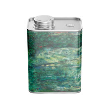 Airtight Coffee Storage Canister with Silicone-green jungle