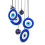 Vintage Ξύλινο Ρολόι Τοίχου με Διακοσμητικό Κουδούνι Ανέμου για Σπίτι και Κήπο, 7