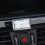 Luminous Car Dashboard Clock with SelfAdhesive Mount, Mini Quartz Analog, Silver Rectangular 2