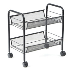 Carrello portaoggetti con ruote, carrello multiuso con struttura robusta e scomparti multistrato, organizer multifunzionale per la cucina.