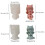 2x/Set Silikonform Kleines Mädchen Kerzenformen-Stil B 4