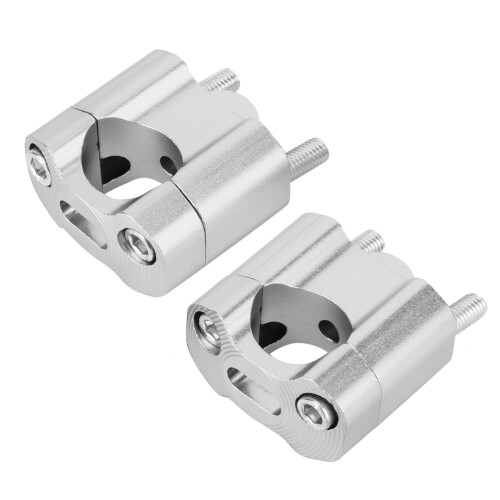 Paar 22mm/28mm 1/8in 7/8in Motorrad Lenker 2