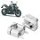 Paar 22mm/28mm 1/8in 7/8in Motorrad Lenker 6