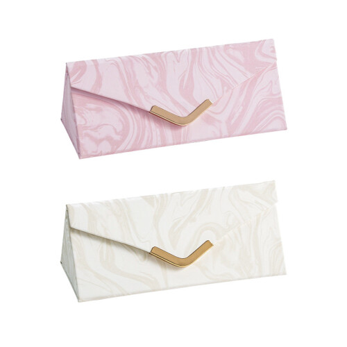 Support de lunettes pliable, gain de place, organisateurs-Blanc 1