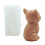 Moules à bougies en forme de chat, en Silicone, pour décorations 1