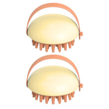 De revolutionaire hoofdscrub, een siliconen hoofdmassageapparaat voor alle haartypes met elastisch airbagontwerp en roosverwijderende eigenschappen.
