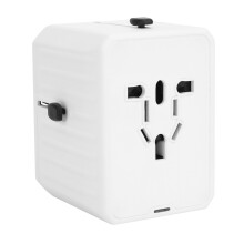 International Explorer Schnelllade-Reiseadapter, Universalstecker mit 4 USB-Anschlüssen, sicherheitszertifiziert für sichere und zuverlässige