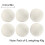 Praktischer Wolltrocknerball Speed Laundry Routine 70 mm 3