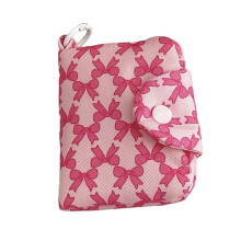 Schöne Kaninchen-Münztasche, kleine-Rosa Schleife