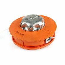 Kraftigt ukrudtsfjerner Universal Bump Head, justerbar skærelinje Aluminium trimmerhoved til effektiv plænepleje (1 stk.)