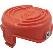 Tapas protectoras compatibles con carretes Black+Decker, tapa protectora de repuesto para desbrozadora eléctrica, instalación a presión sin