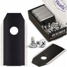 Cuchilla para robot cortacésped, cuchillas de acero inoxidable para un cuidado fiable del césped, mayor capacidad de corte, resistente a la