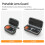 Couvercle d'objectif en Silicone pour accessoires 360,-brun 2
