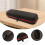 Portable Storage Case for 1 Mic With Carry Handle and Mesh Compartment, Portable Microphone Case, Mic Storage Case 3