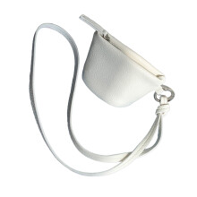 Modisches PU-Münzschlüsseletui mit Umhängeband für-Beige