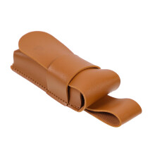 Leather Harmonica Case Portable 10Holes Harmonica Protective Sleeve For Beginners And Musicians Sturdy Storage Bag