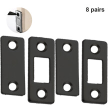 Kastmagneet met roestvrijstalen behuizing, ultradunne magnetische deursluiting set voor meubelvergrendeling, 8 stuks