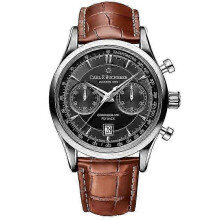 (καφέ-μαύρο) Νέο ρολόι Carl F. Bucherer του 2025 με πολυλειτουργικό χρονογράφο και δερμά