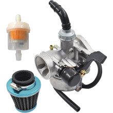 Hoogwaardige carburateur luchtfilterset, eenvoudig te installeren voor Apollo 125cc crossmotor, horizontale motor, vervanging voor 50cc, 70cc, 90cc,