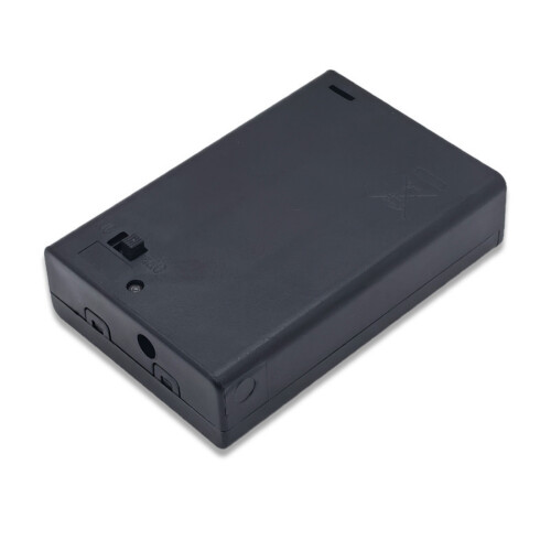 3x2A Battery Storage Box With Secure Closure-Pull the switch