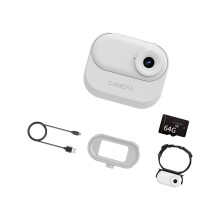 Caméra à pouce 1080P haute définition à charge magnétique,-64G