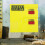 Yellow Industrial Lockout System Plastic Wall Mount Storage Box 7