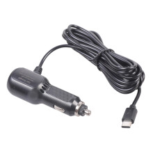 20W 2 Port Vehicle Charger 3.42m Type C Truck DVR Cable