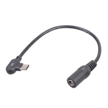 Angled USB Type C Charging Cable For Security Camera LED-12V