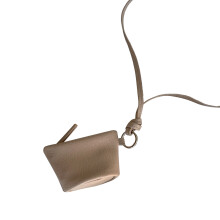 Modische PU-Leder-Münz- und Schlüsseltaschen mit-Aprikose