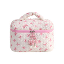 Ästhetische Kulturtasche, schöne Schleifen, Kosmetiktasche,-K