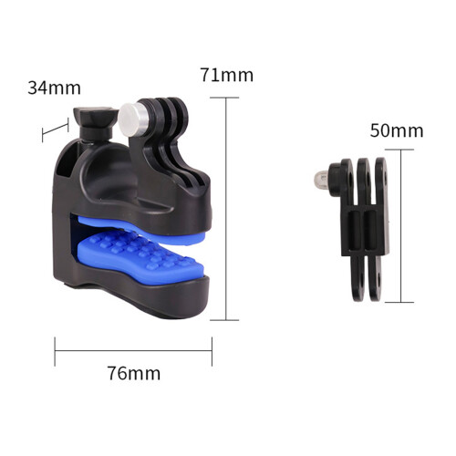 Support de menton pour casque de moto, pour caméras d'action, 2