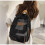 Reiserucksack Denims Patched Rucksack Schultasche-Schwarz 6