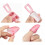 5 Pcs Nail Clips Practical Nails Polish Removers-Sakura powder 5